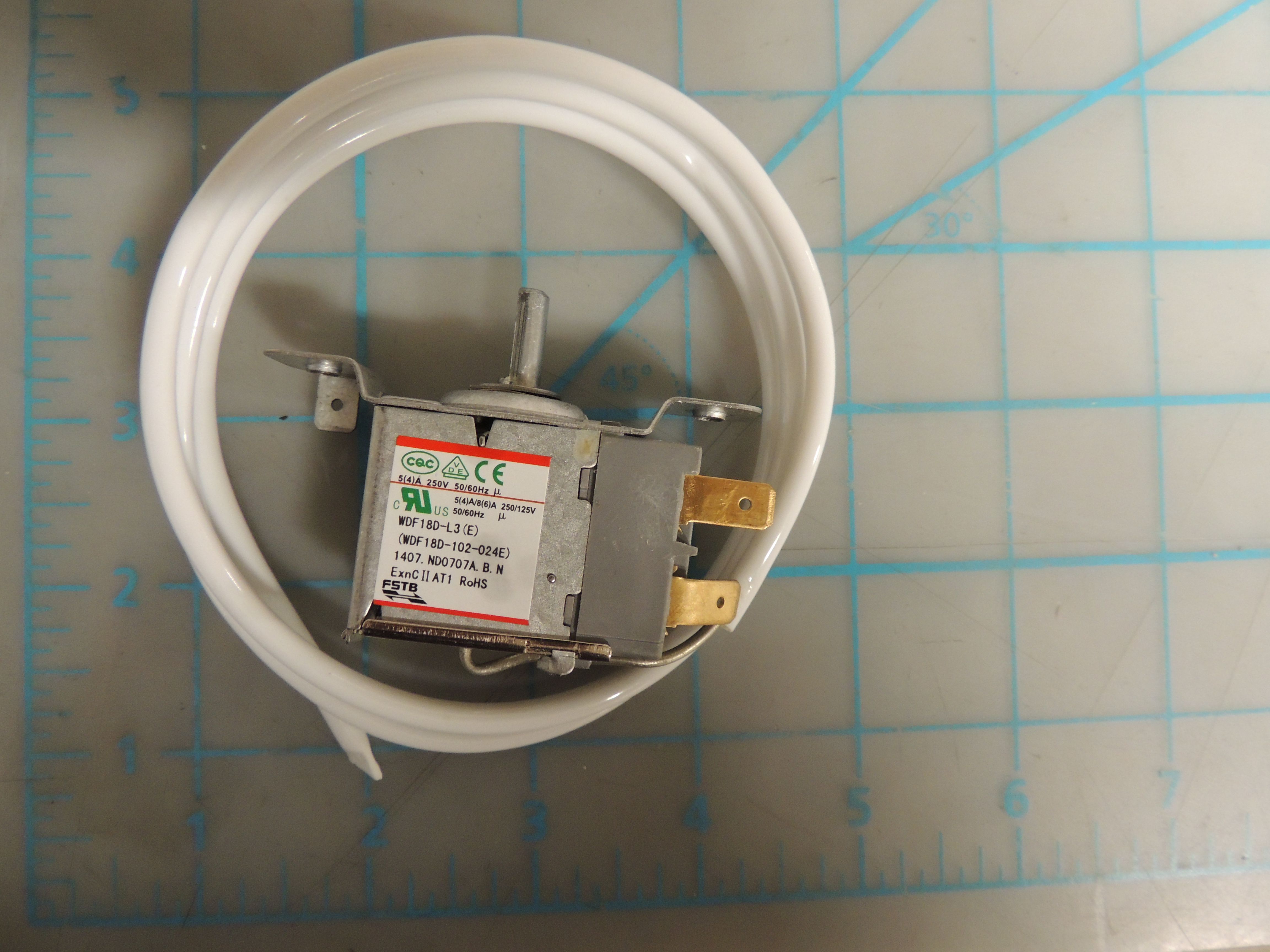Thermostat 2 5mf4re danby appliance parts