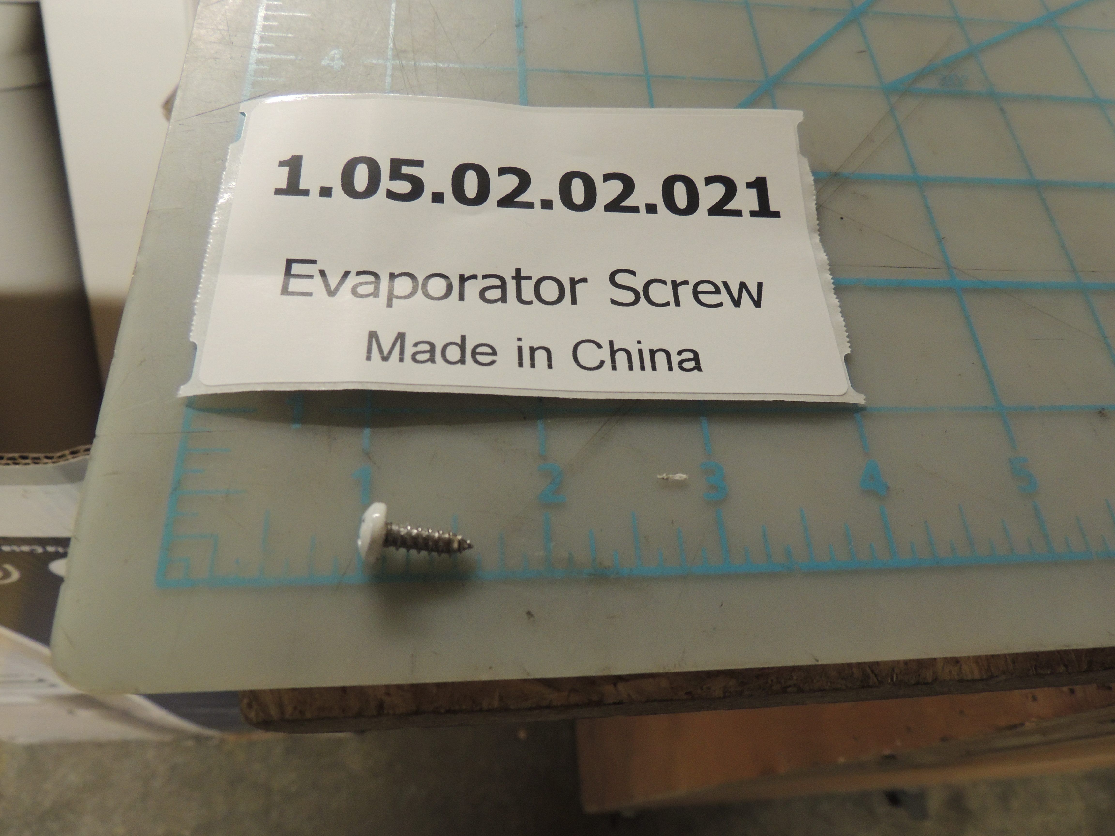Evaporator Screw