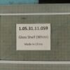 Glass Shelf (White)