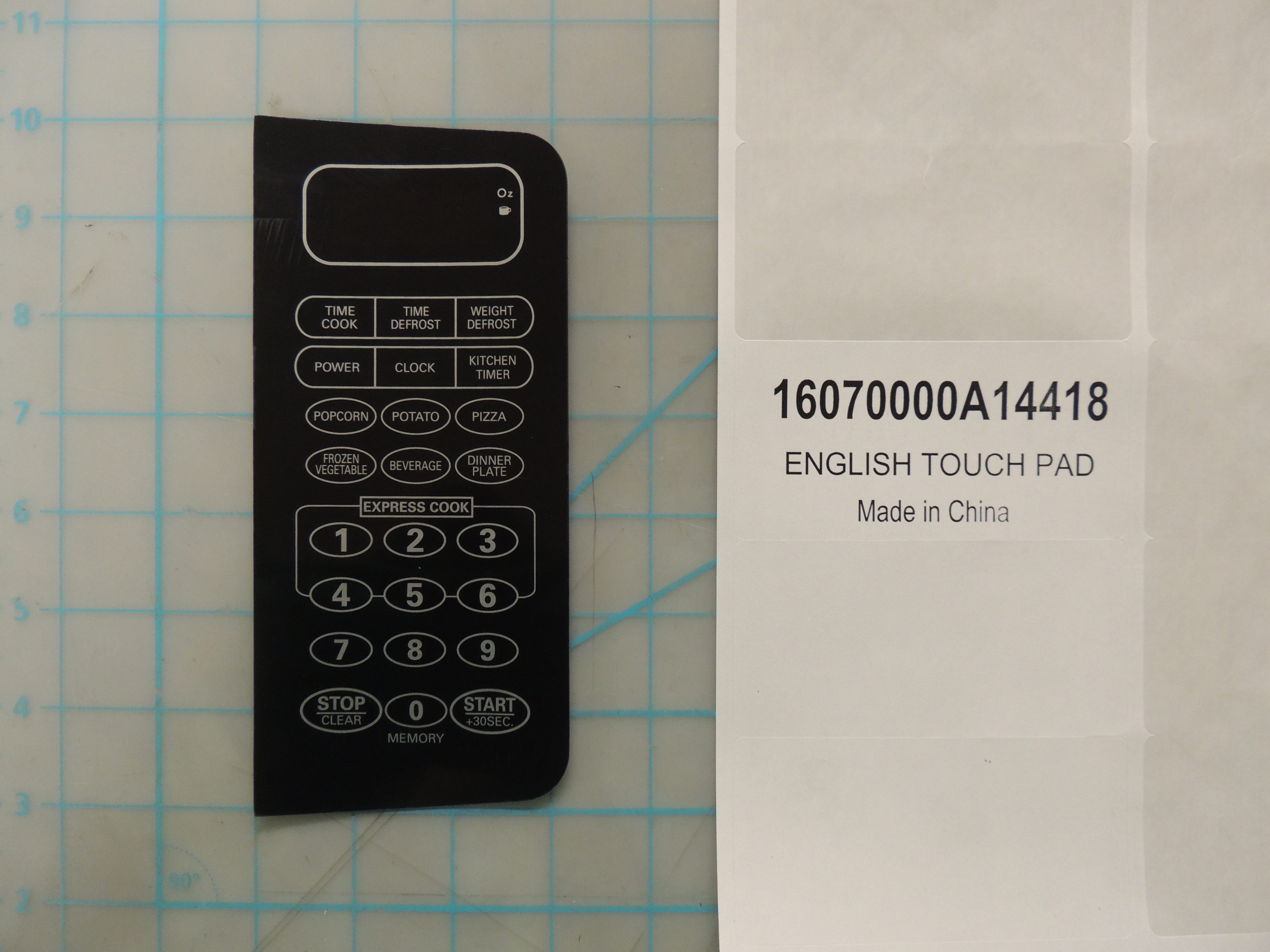 ENGLISH TOUCH PAD
