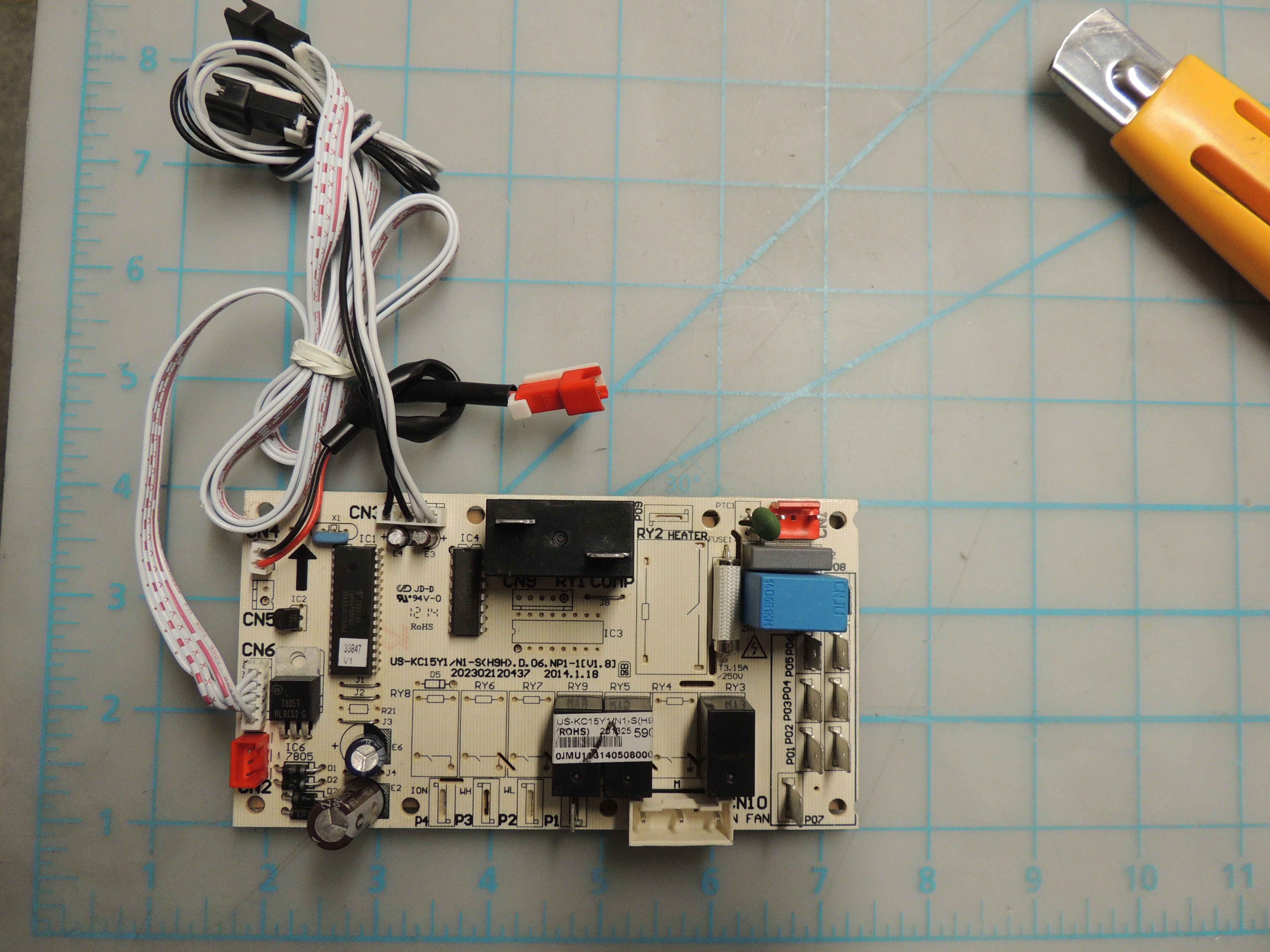 Main control board assembly Danby Appliance Parts