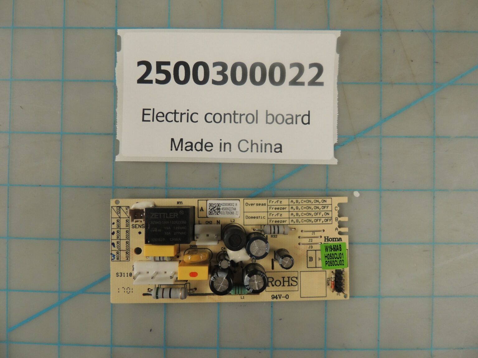 Electric control board Danby Appliance Parts