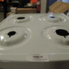 20" GAS COOK TOP, WHITE