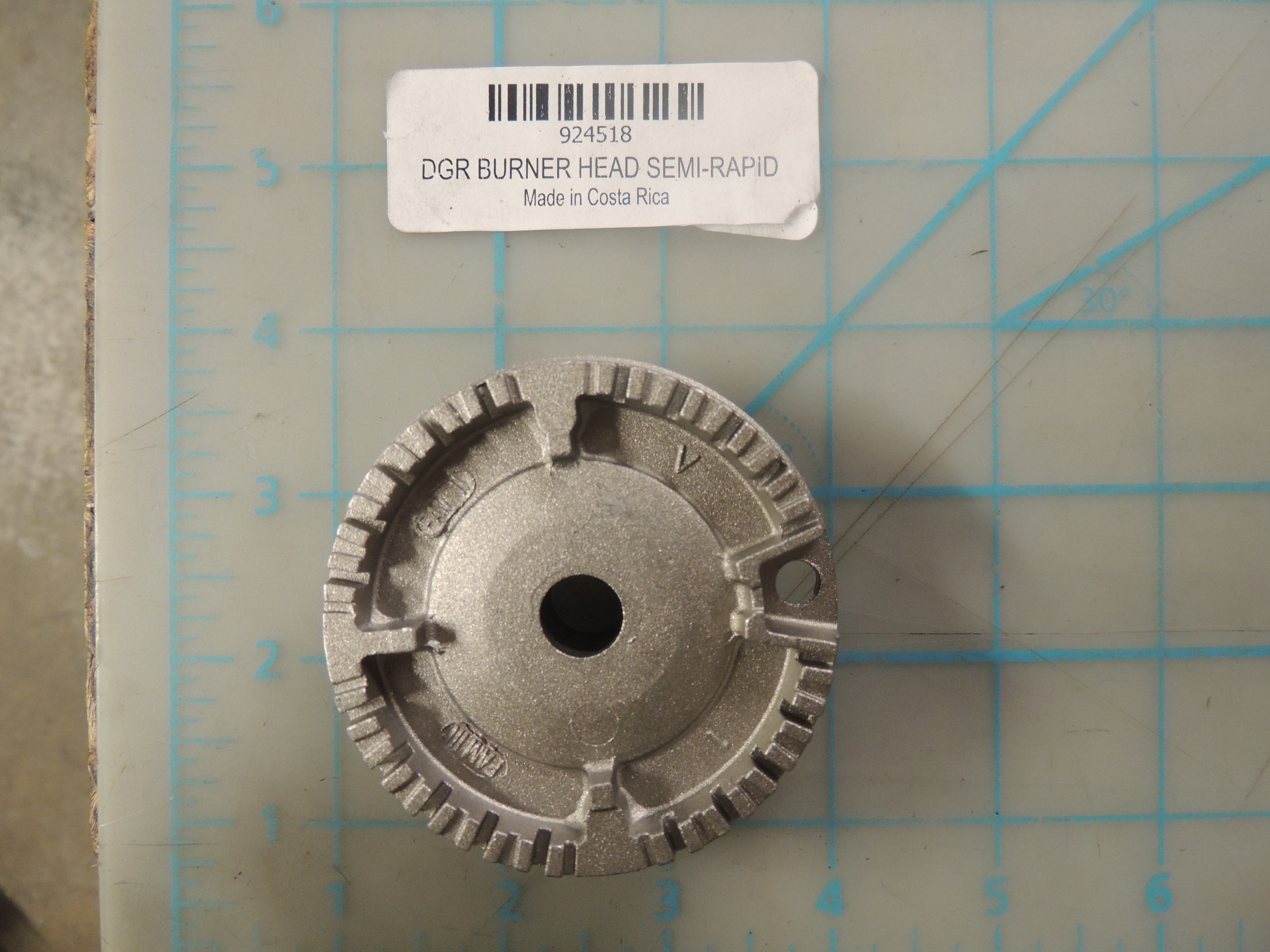 DGR BURNER HEAD SEMIRAPID Danby Appliance Parts