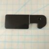 Left Upper Hinge Cover(black)