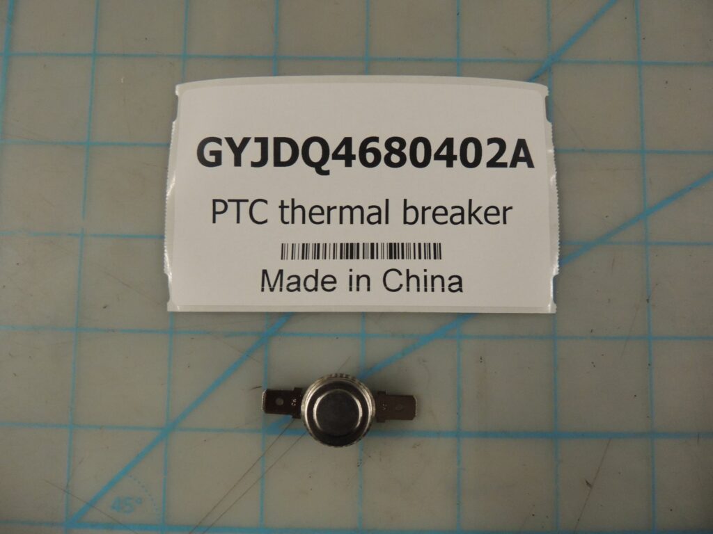 PTC thermal breaker Danby Appliance Parts