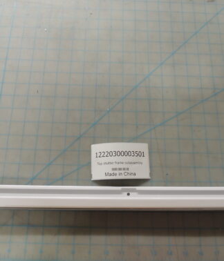 Top shutter frame subassembly