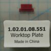 Worktop Plate