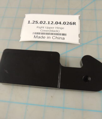 Right Upper Hinge Cover(black)